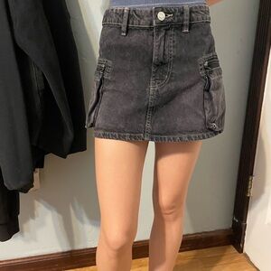 Bershka Black Mini Skirt